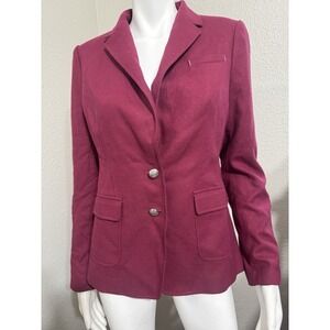 Banana Republic Women's Wool Blend Blazer 8 Business Office Academia NWT